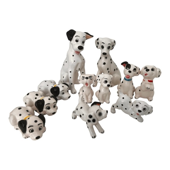 Disney Other - Vintage Disney 101 Dalmatian Figurines